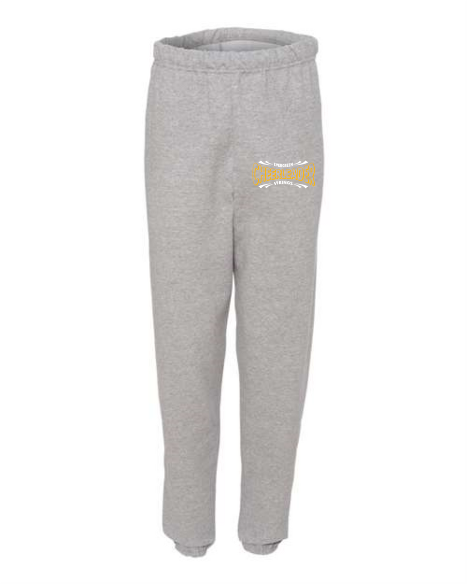 Pennant Ladies Flare Bottom Sweatpants - Grey (Cheer N L | Jazzy Sports Life