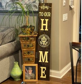 Military Porch Signs