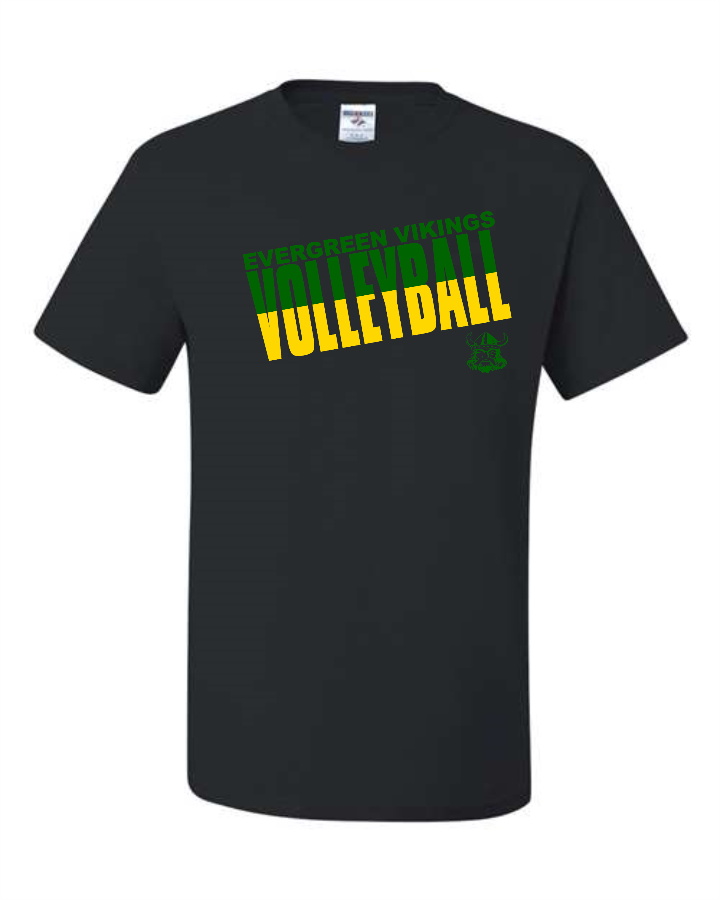 Green/Gold Volleyball