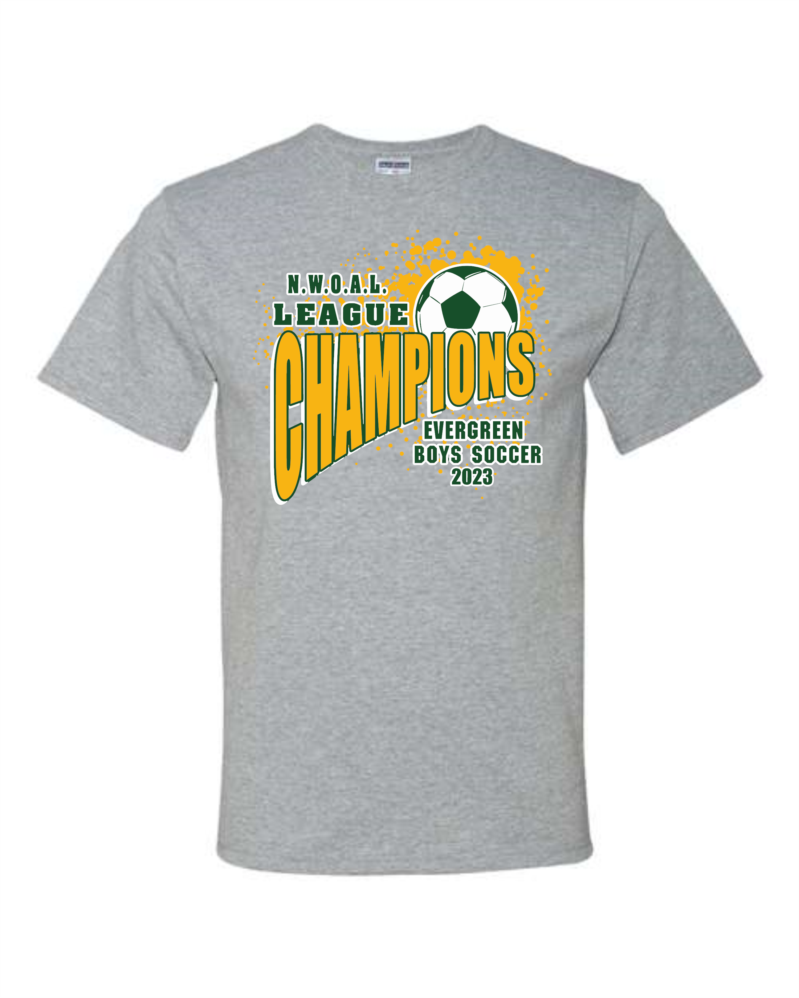 EVG Boys Soccer - League Champs T-shirt
