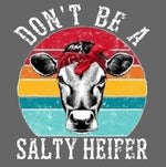 Load image into Gallery viewer, Don&#39;t Be A Salty Heifer
