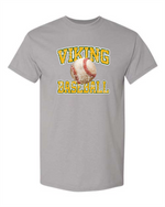 Load image into Gallery viewer, Youth Viking Baseball Distressed Gildan DryBlend Short Sleeve
