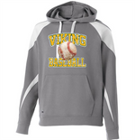 Load image into Gallery viewer, Viking Baseball Distressed Holloway Prospect Hoodie
