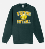 Load image into Gallery viewer, Viking Softball Distressed L7 Crewneck
