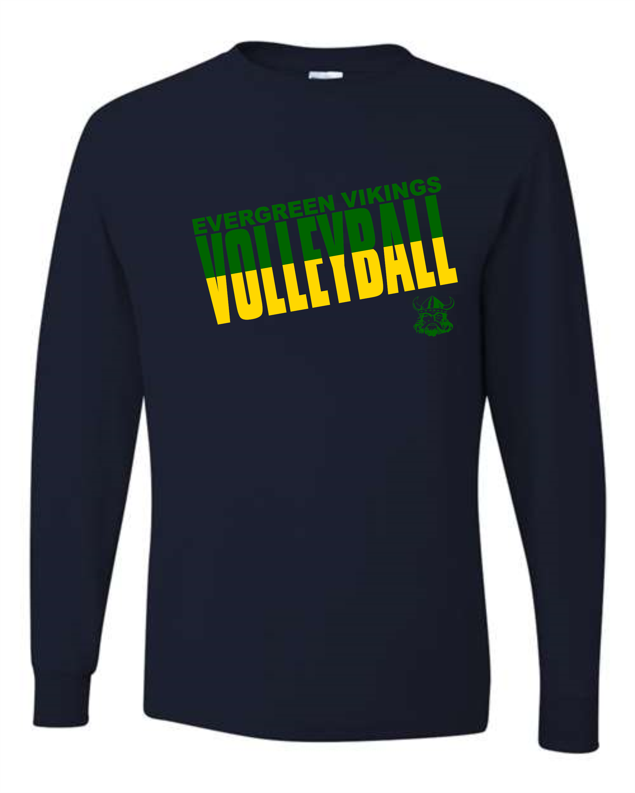 Green/Gold Volleyball