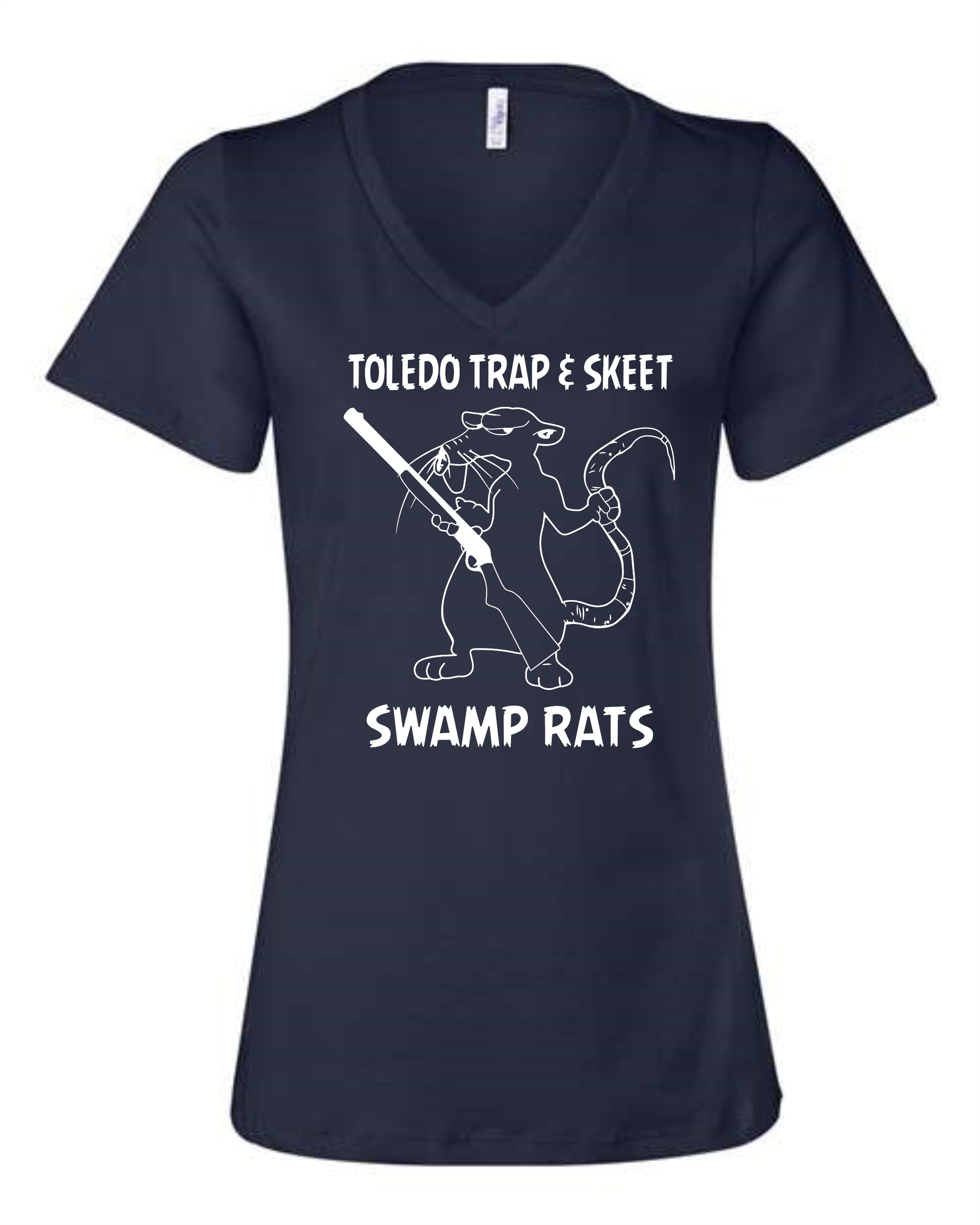 Swamp Rat Womens V-neck