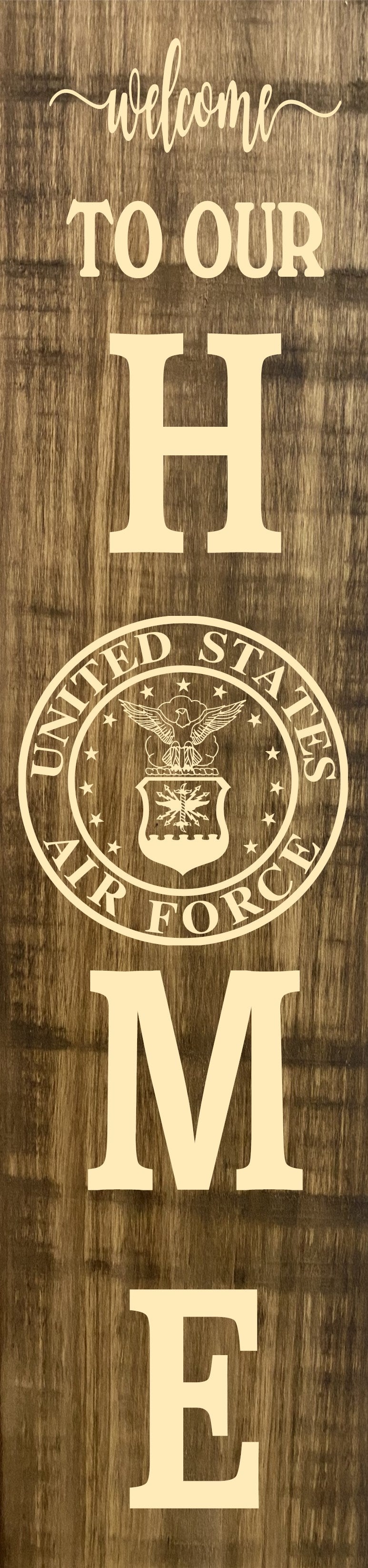 Air Force Porch Sign