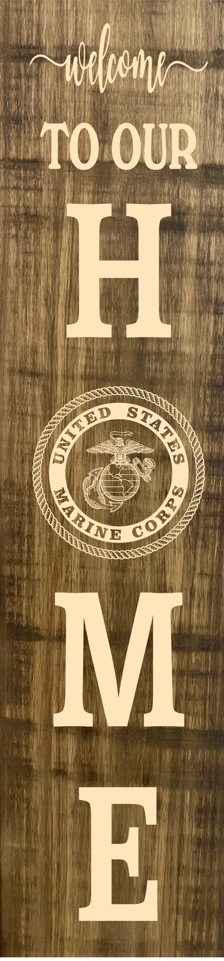 Marines porch sign